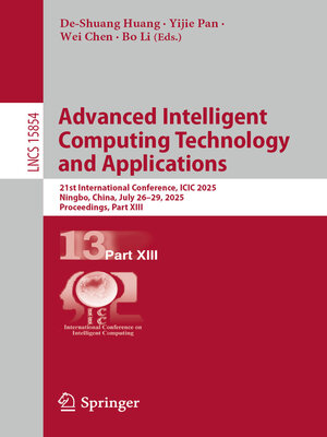 cover image of Advanced Intelligent Computing Technology and Applications